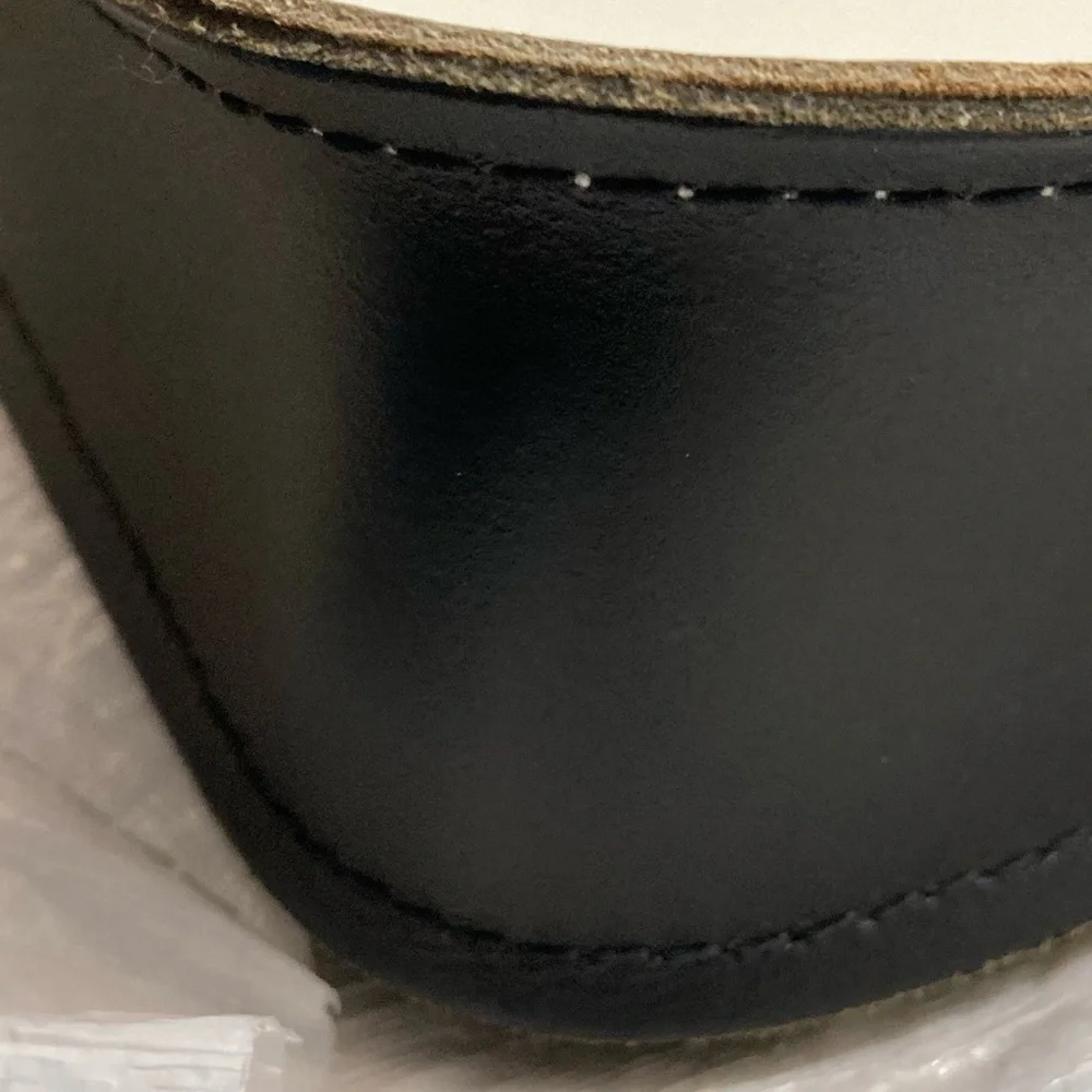 The Cambridge Satchel Company The Batchel white black leather messenger bag
